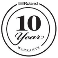 10 лет гарантии на фортепиано Roland серий HP и LX